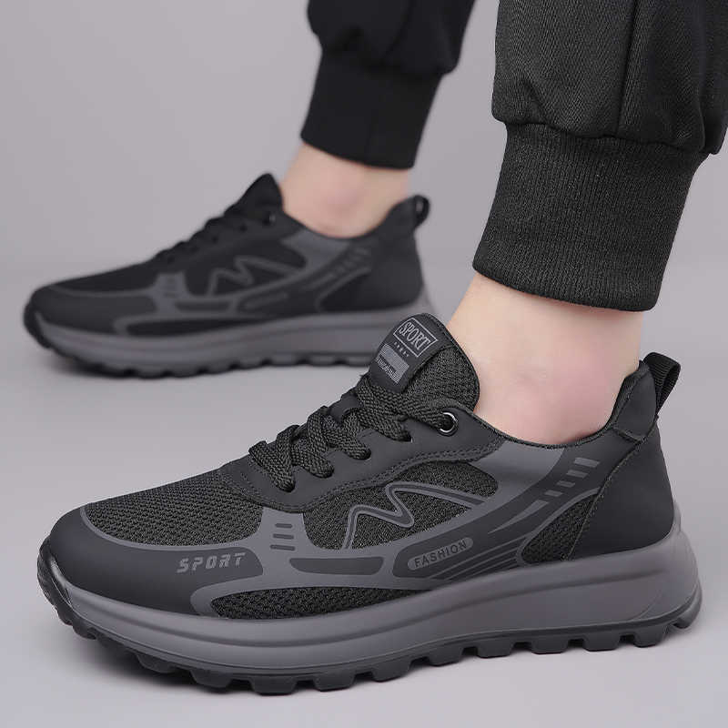 Men'S Fashion Luxury Brands - Sepatu Boots Tinggi Musim Panas Berbahan