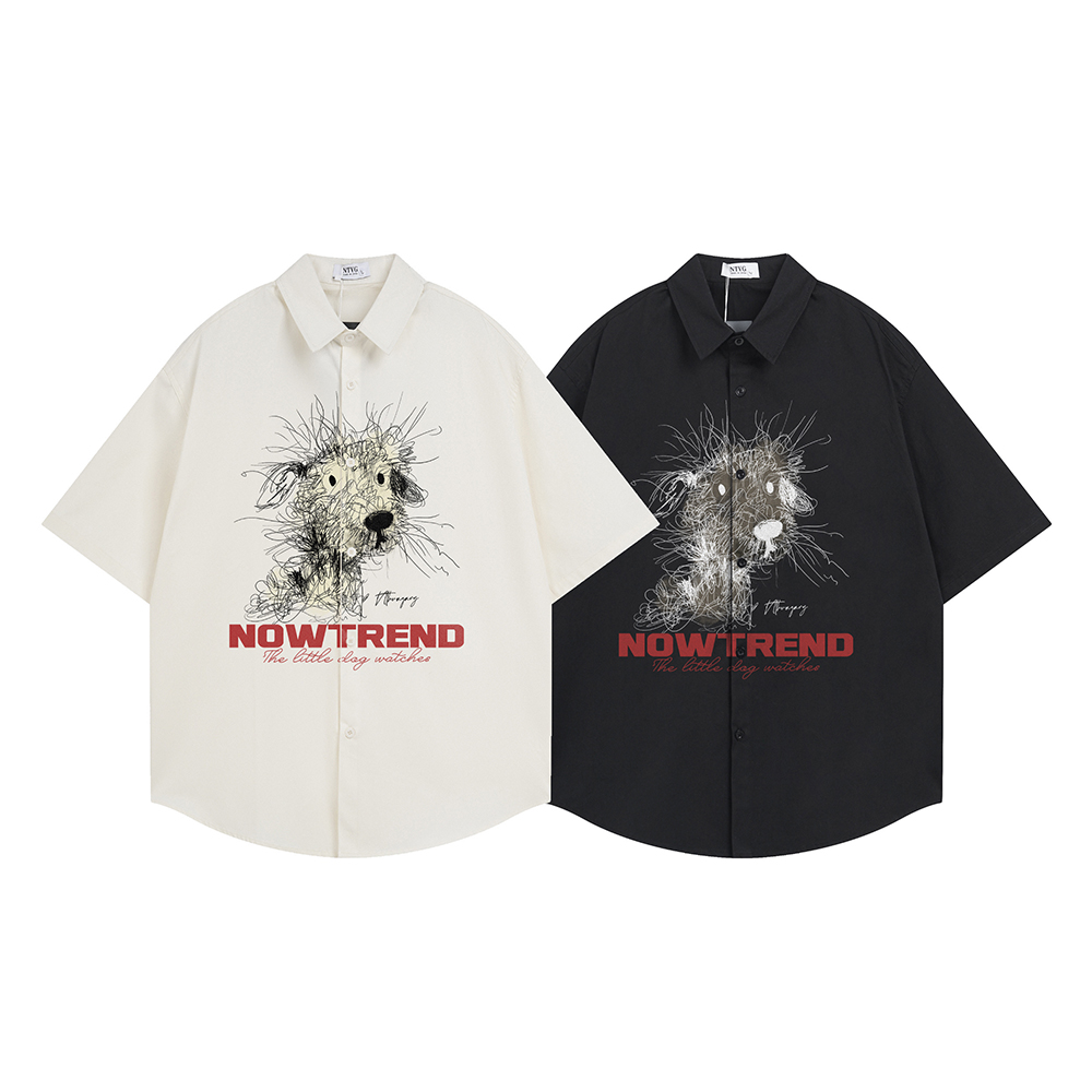 Men'S Fashion Reviews - Kemeja Cetak Lucu Modis Kemeja Pria