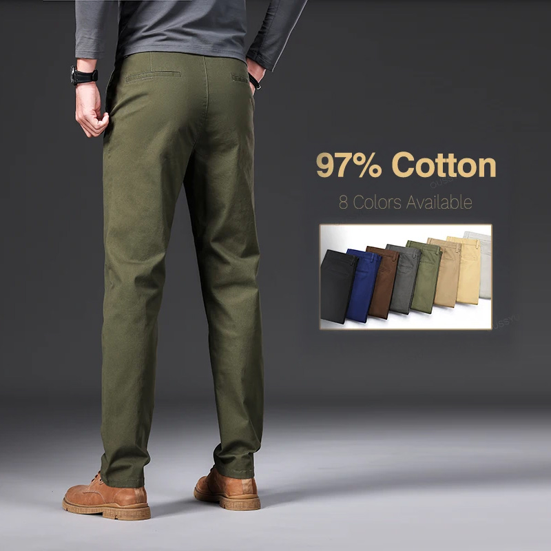 Chino Pants Men - Celana Kasual Pria Katun 97% Berkualitas
