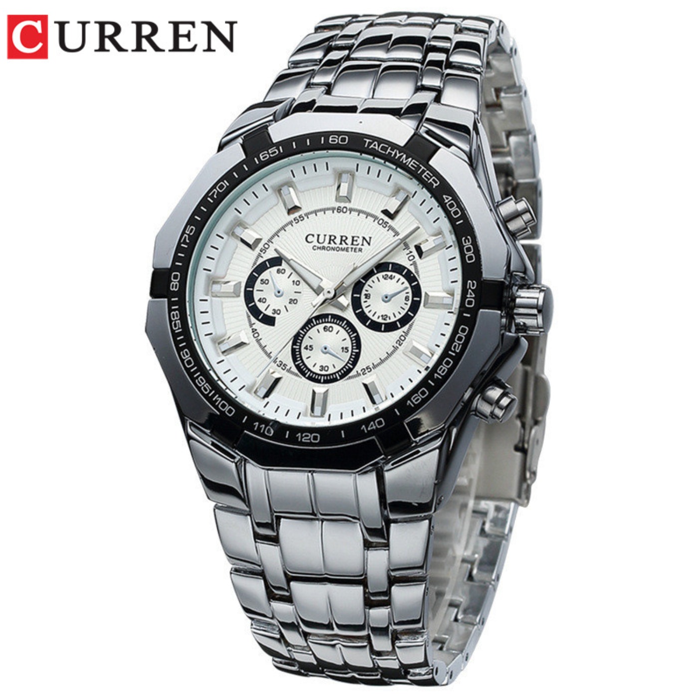 Men'S Fashion Luxury Brands - CURREN Jam Tangan Pria Olahraga Militer