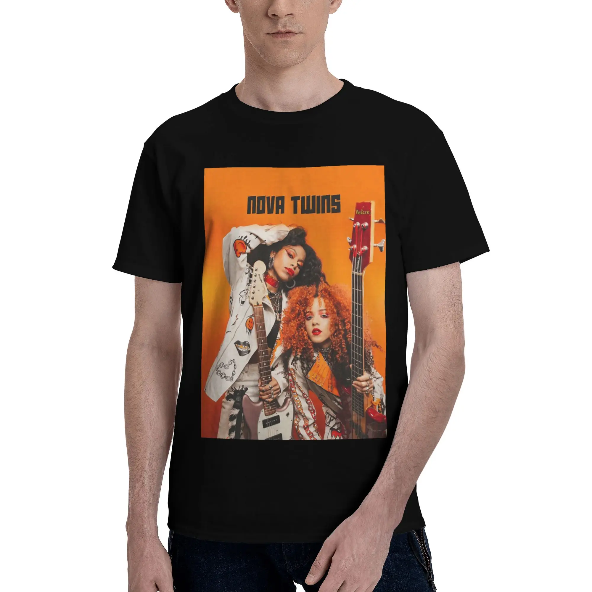 Men'S Fashion Nova Shirts - Nova Twins Kaus Katun 100% Kaus