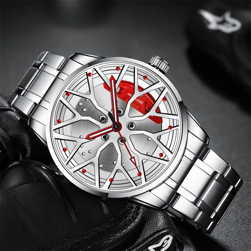 Men'S Fashion Hub - Jam tangan Quartz tahan air untuk