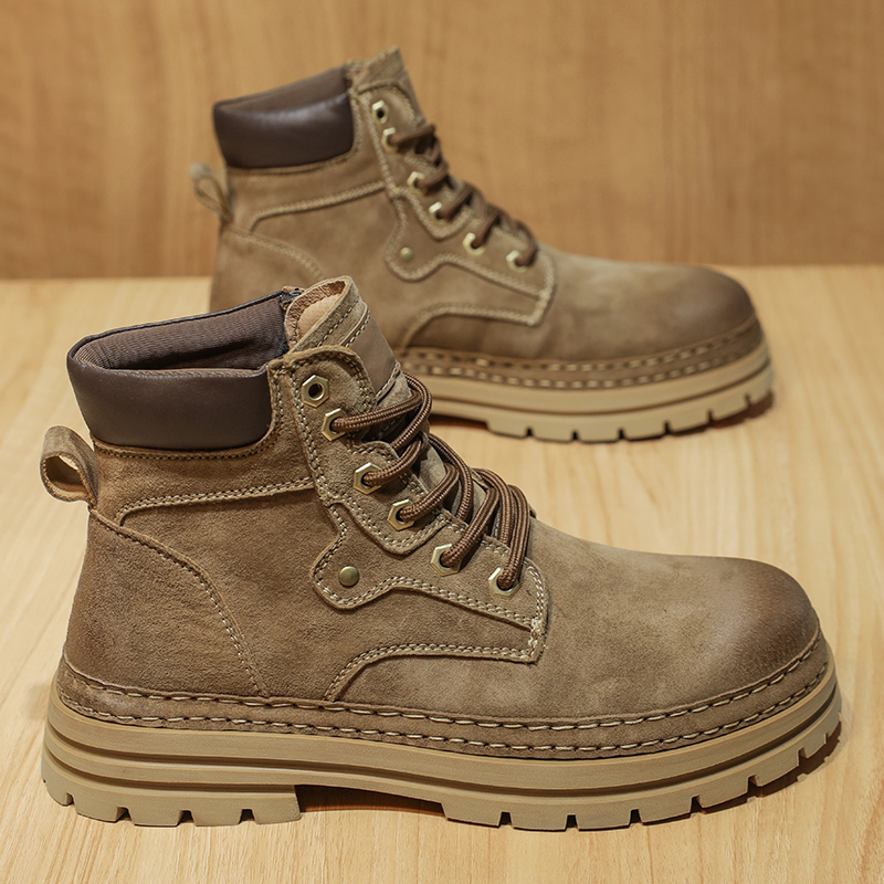 Men'S Fashion Footwear - Sepatu Boots Platform Pria untuk Musim