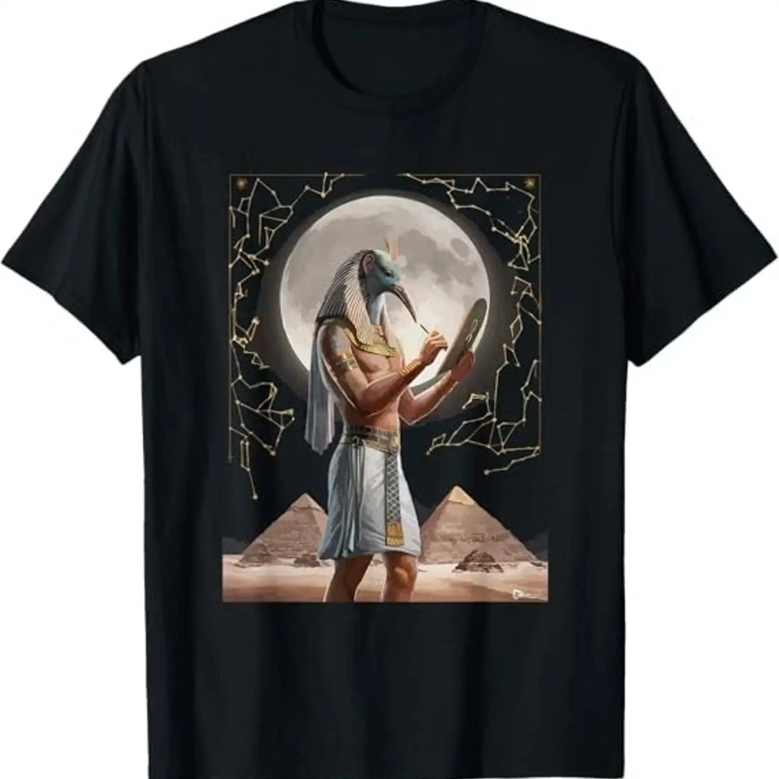 Men Fashion Egypt - Kaus Piramida Mitologi Dewa Mesir Thoth