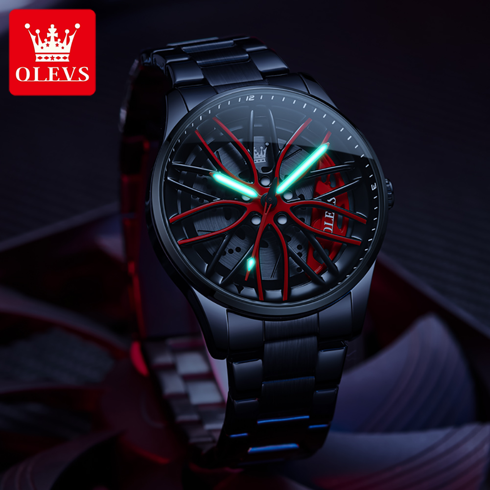 Men'S Fashion Hub - Jam Tangan Pria OLEVS Quartz Original