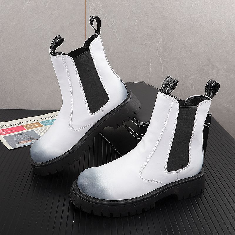 Men'S Fashion Luxury Brands - Sepatu Bot Kulit Asli Pria Mewah,