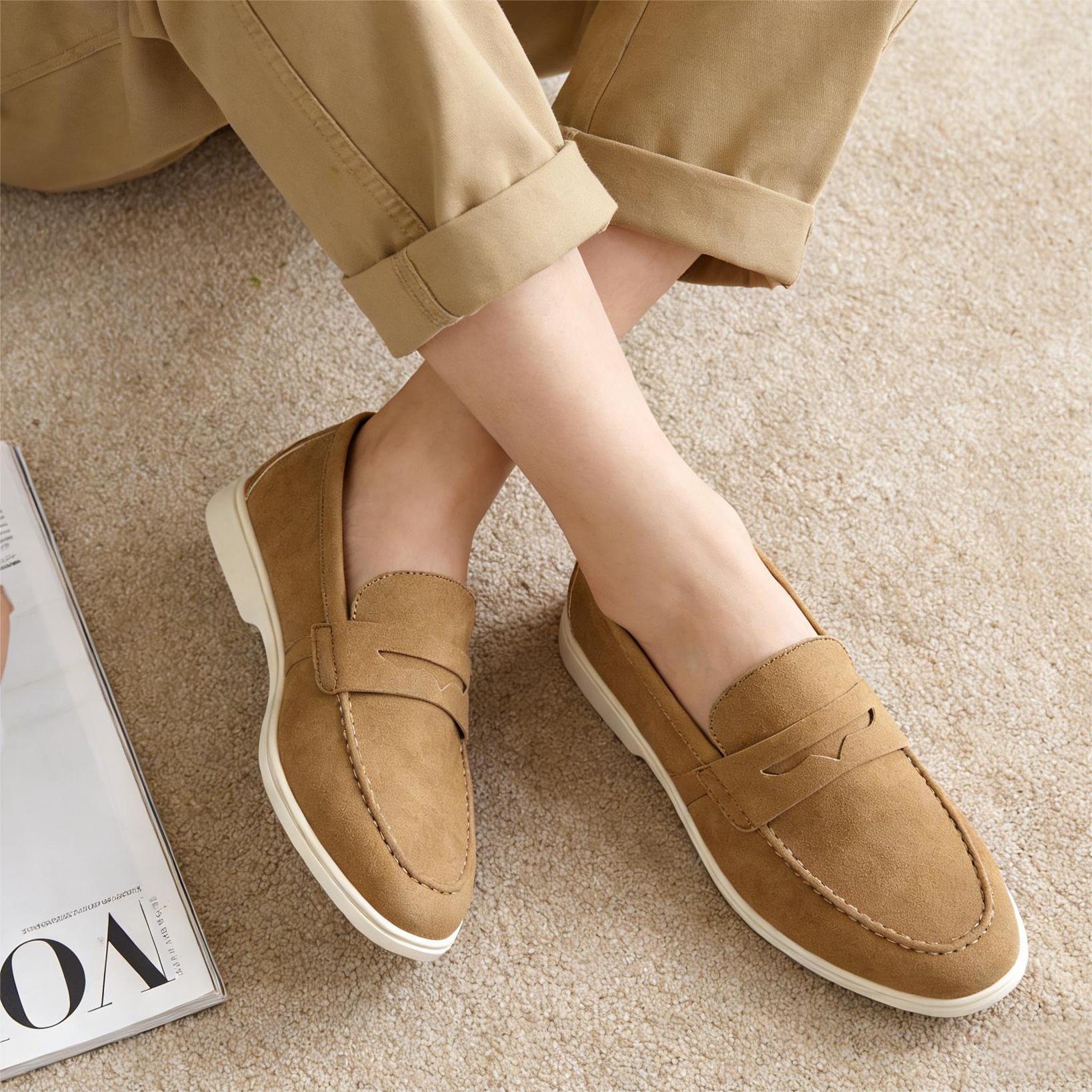Mens Fashion Week - Sepatu Loafer Pria Bernapas, Modis, Nyaman
