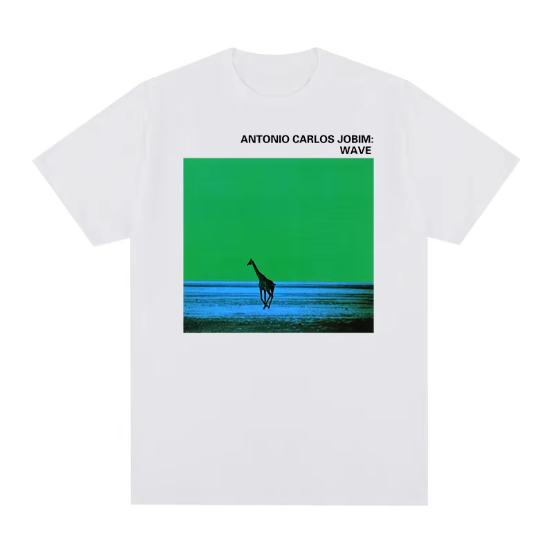 Men'S Fashion Nova Shirts - Kaos Vintage Wave ANTONIO CARLOS JOBIM