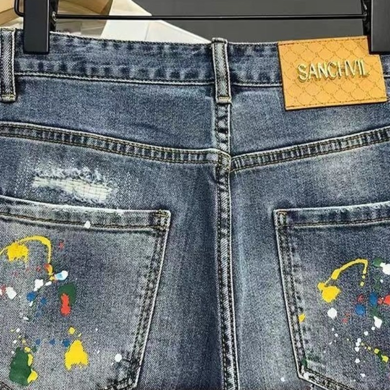 Celana Jeans Pendek Pria Celan - Men Fashion Jeans ulasan dan harga