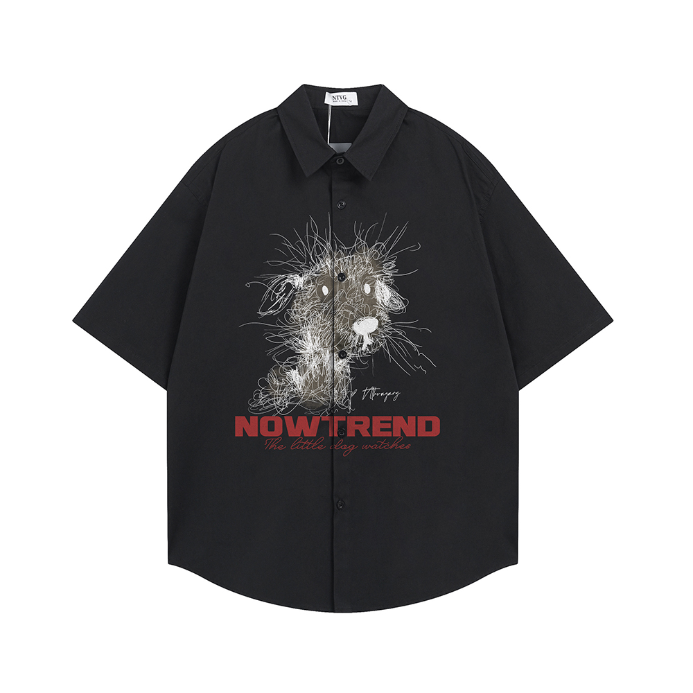 Kemeja Cetak Lucu Modis Kemeja - Men'S Fashion Reviews ulasan dan harga