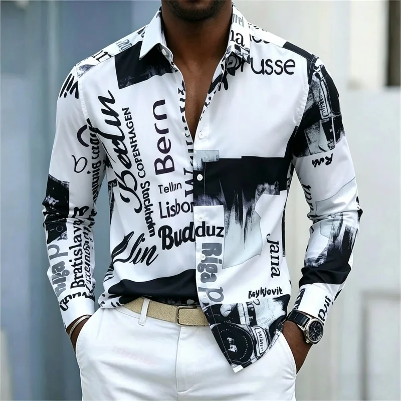 Kemeja Pria Lengan Panjang Ber - Mens Fashion Summer ulasan dan harga