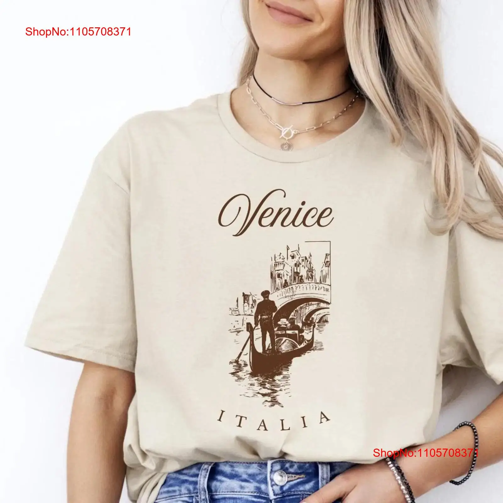 Kaos Gondola Venesia Italia Pa - Men'S Fashion Venice Italy ulasan dan harga
