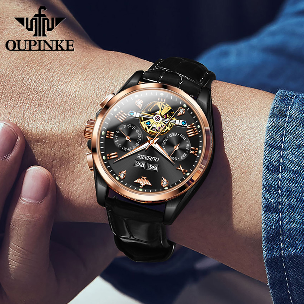 OUPINKE Jam Tangan Pria Jam Ta - Mens Fashion Week ulasan dan harga