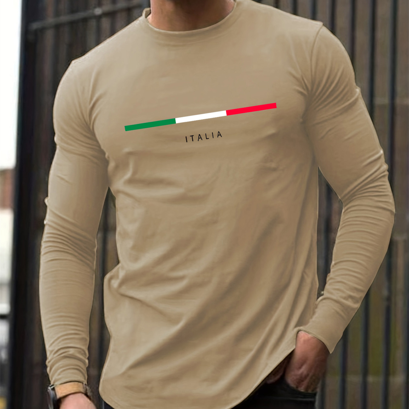 Kaos oblong pria lengan panjan - Mens Fashion Summer ulasan dan harga
