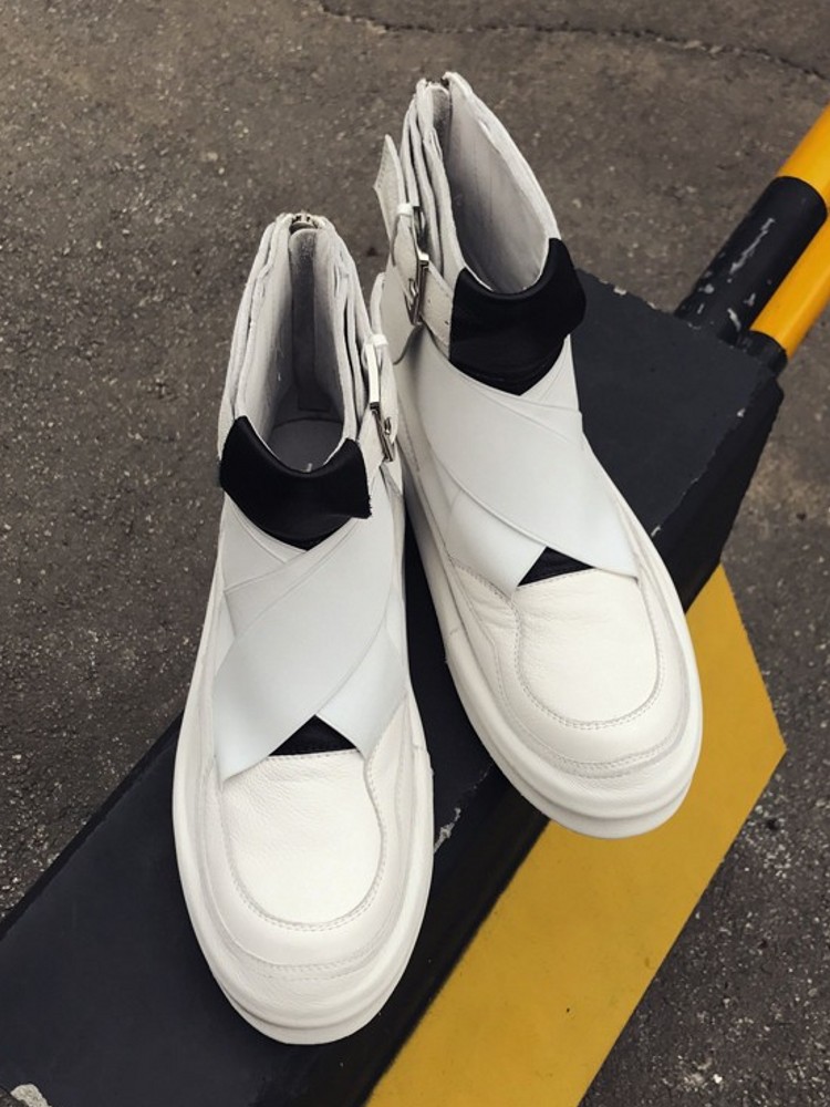 Sepatu Bot Ujung Bulat Patchwo - Men'S Fashion Footwear ulasan dan harga
