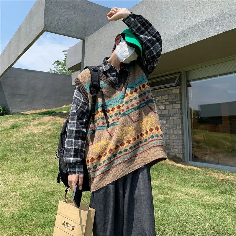 Rompi rajut Fashion Korea romp - Men'S Fashion Reviews ulasan dan harga