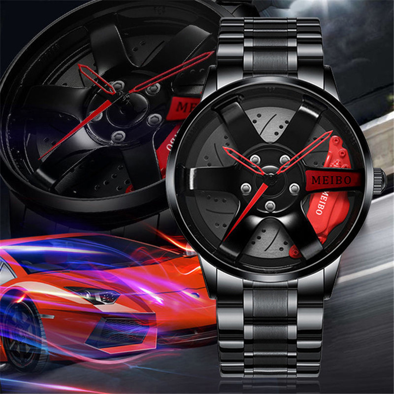 Jam Tangan Kulit Pria Fashion  - Men'S Fashion Hub ulasan dan harga