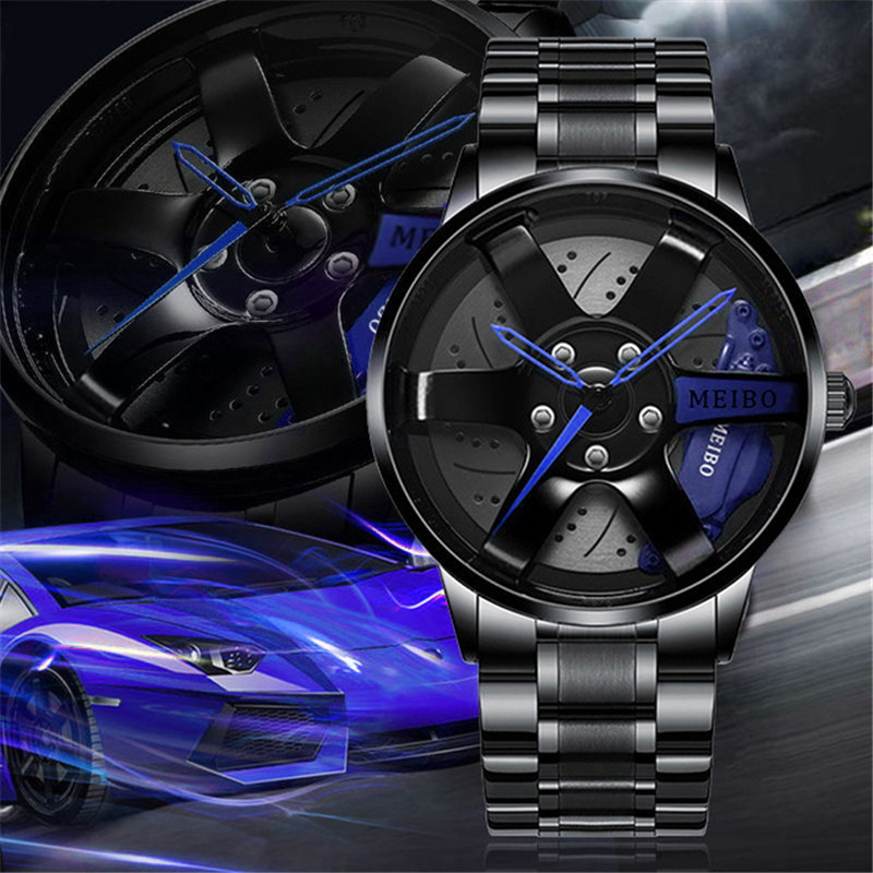 Jam Tangan Kulit Pria Fashion  - Men'S Fashion Hub ulasan dan harga