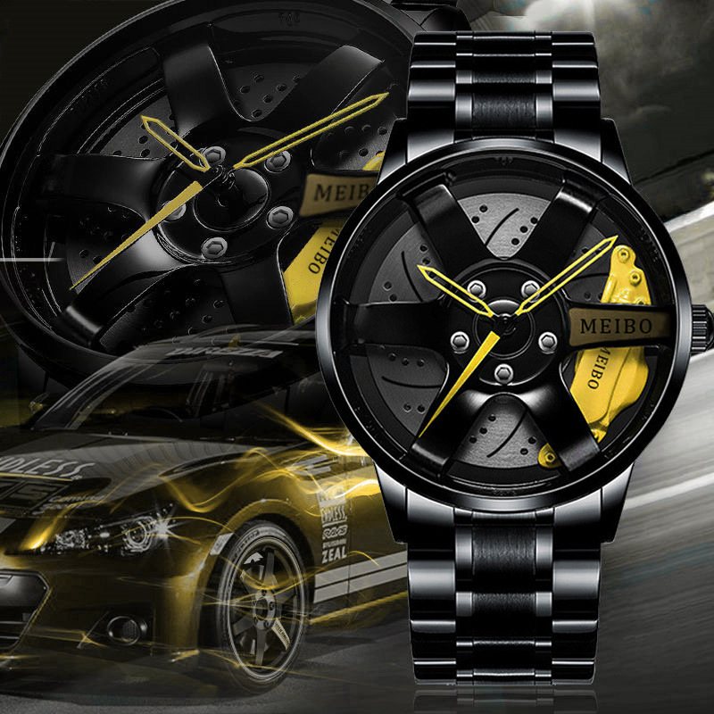 Jam Tangan Kulit Pria Fashion  - Men'S Fashion Hub ulasan dan harga
