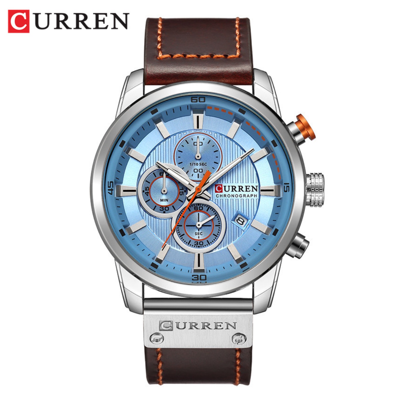 CURREN Jam Tangan Pria Kuarsa  - Men'S Fashion Luxury Brands ulasan dan harga