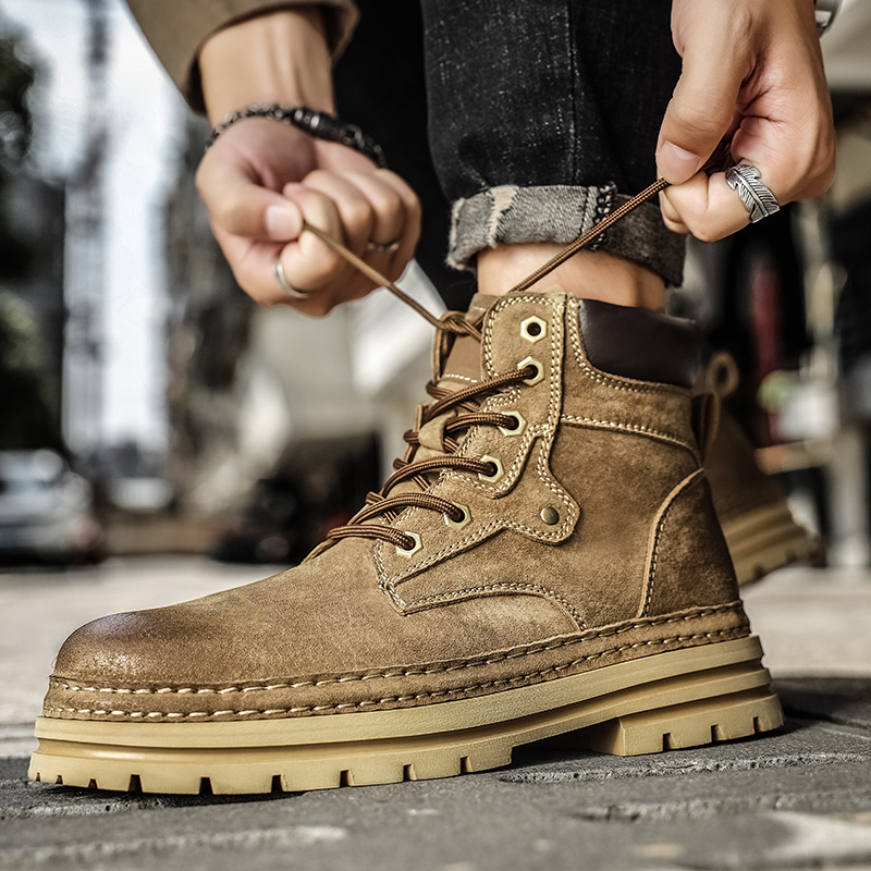 Sepatu Boots Platform Pria unt - Men'S Fashion Footwear ulasan dan harga
