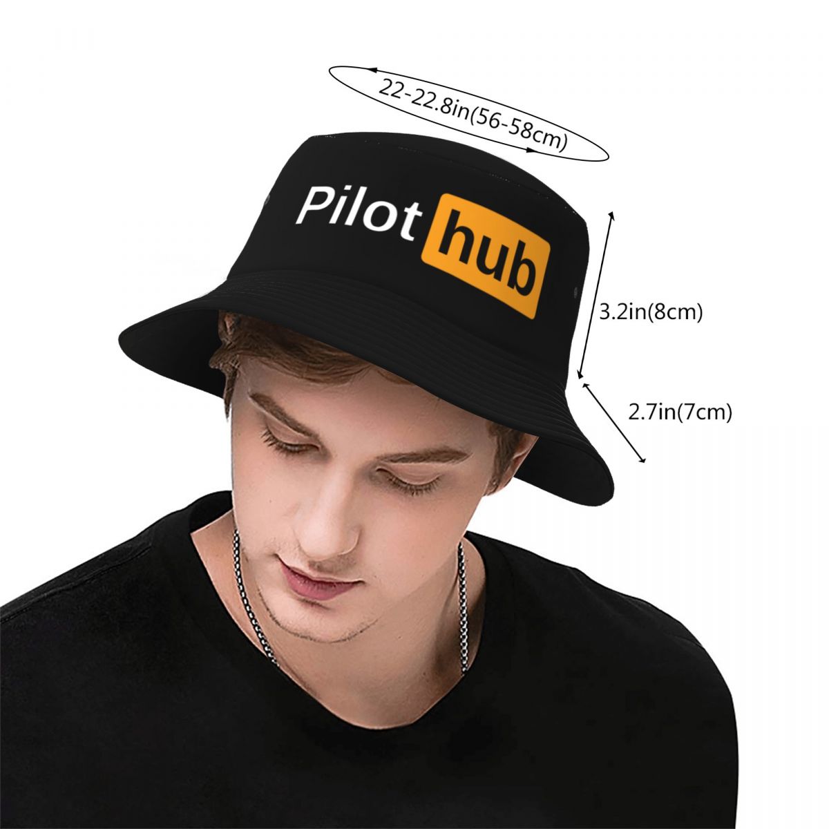 Topi Ember Hub Pilot Kustom To - Men'S Fashion Hub ulasan dan harga