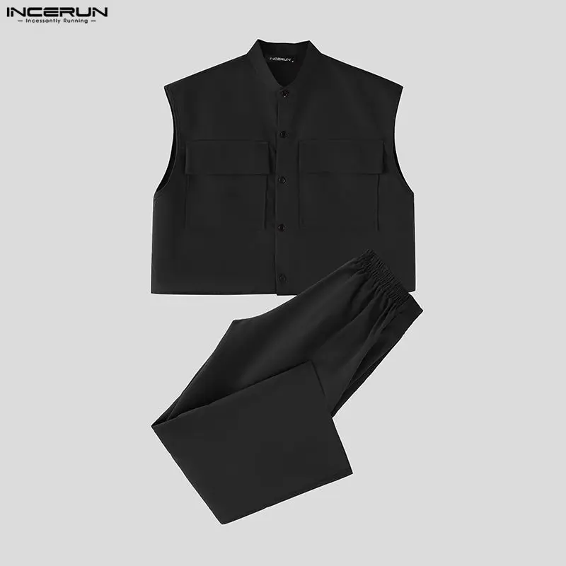 INCERUN Set Pria Atasan Crop T - Men'S Fashion Course ulasan dan harga