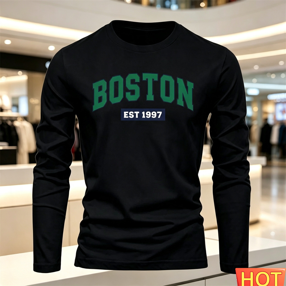 Kaos Lengan Panjang Pria Musim - Men'S Fashion Course ulasan dan harga