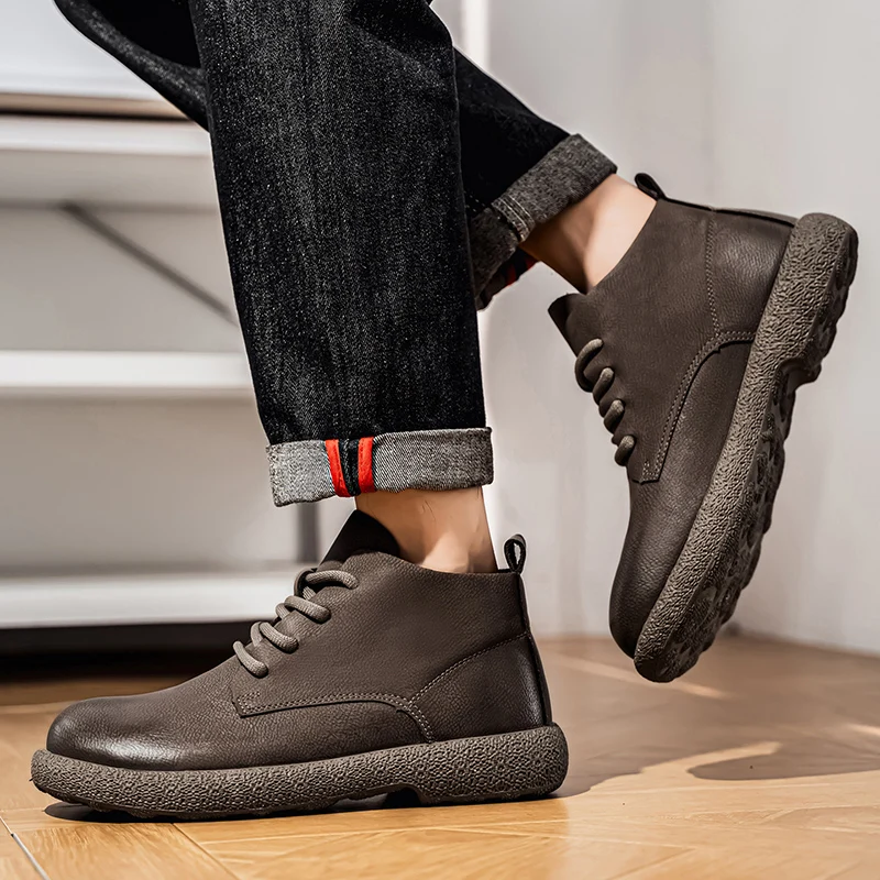 Sepatu Bot Pria Sepatu Bot Pen - Men'S Fashion Footwear ulasan dan harga