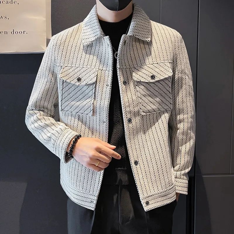 Jaket Pria Wol & Campuran Moti - Men'S Fashion Reviews ulasan dan harga