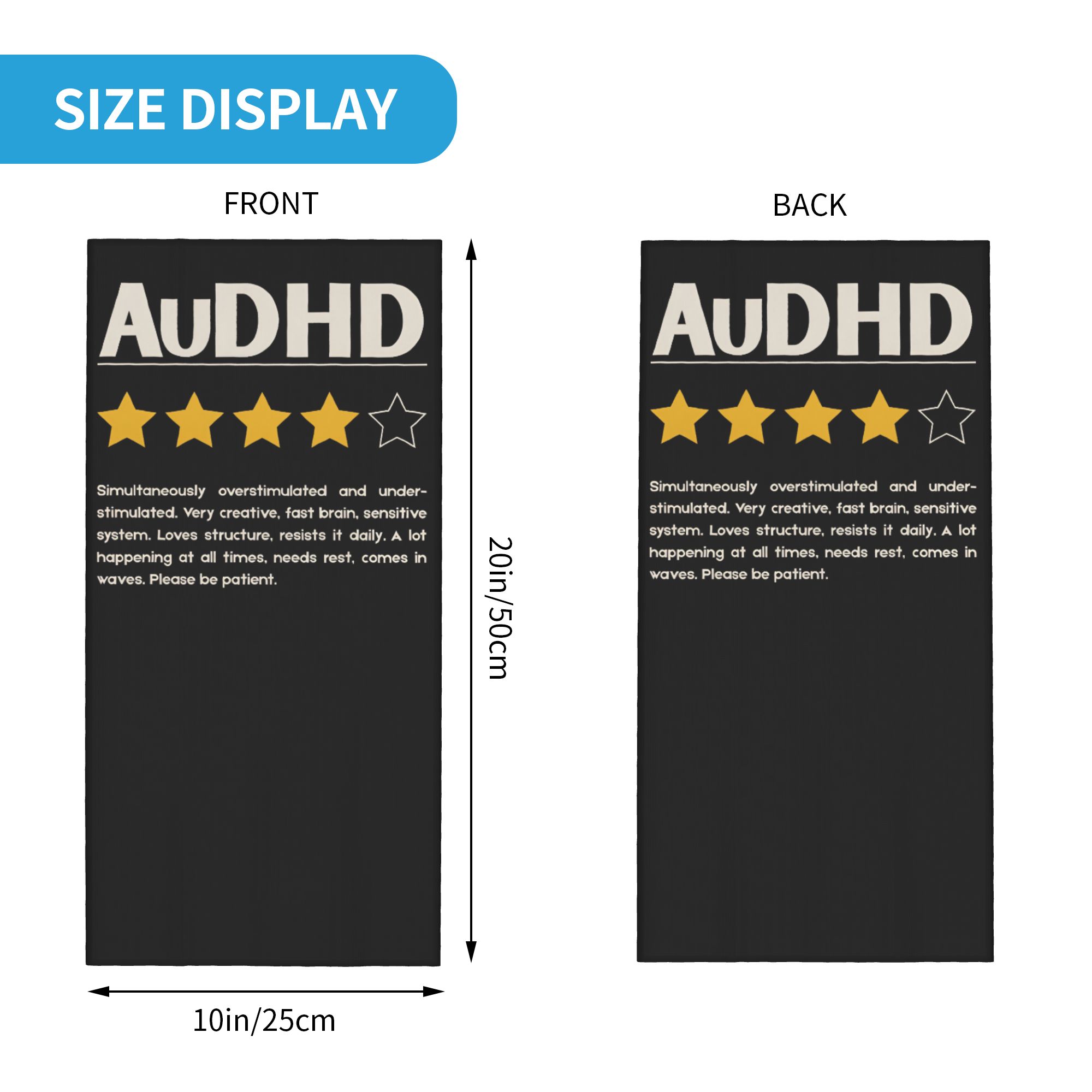 AuDHD Star Review Bandana Kese - Men'S Fashion Reviews ulasan dan harga