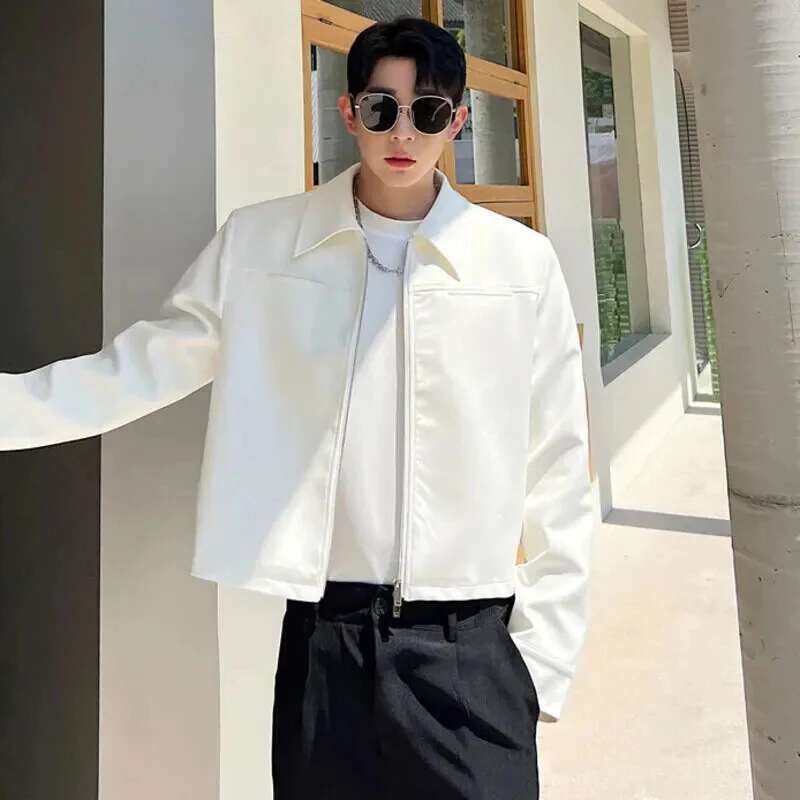 LUZHEN Jaket Desain Warna Soli - Men'S Fashion Reviews ulasan dan harga