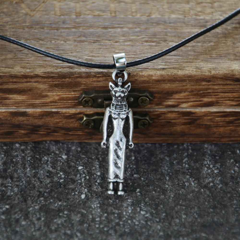 Kalung Liontin Kucing Mesir Ba - Men Fashion Egypt ulasan dan harga