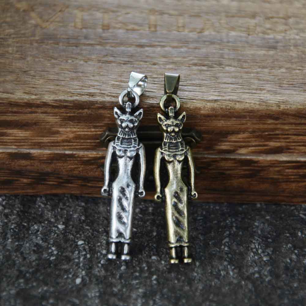 Kalung Liontin Kucing Mesir Ba - Men Fashion Egypt ulasan dan harga