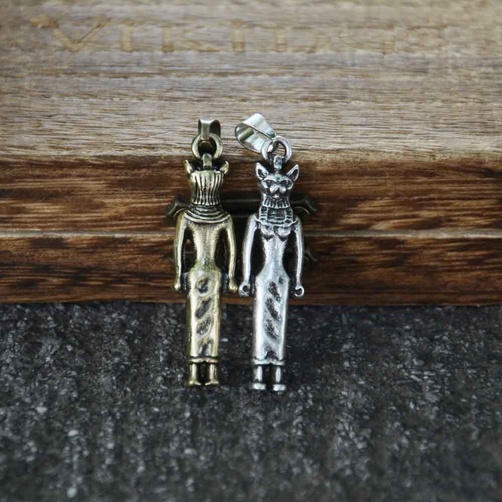 Kalung Liontin Kucing Mesir Ba - Men Fashion Egypt ulasan dan harga