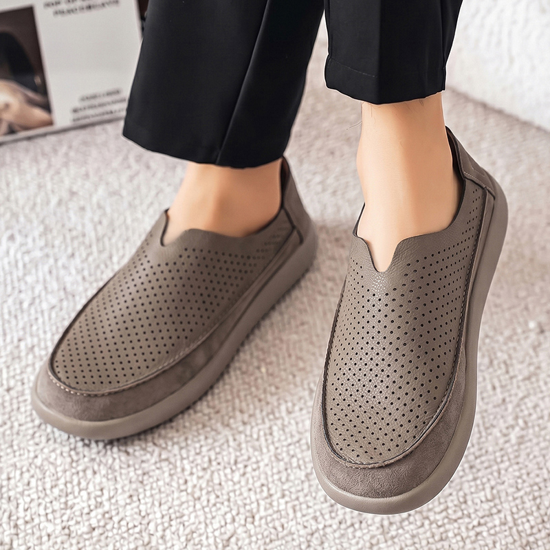 Sepatu Sneakers Loafers Pria U - Mens Fashion Week ulasan dan harga