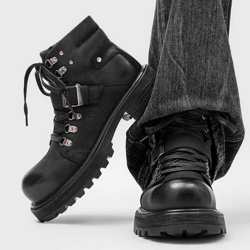 Sepatu Bot Kulit Pria Bermerek - Men'S Fashion Luxury Brands ulasan dan harga