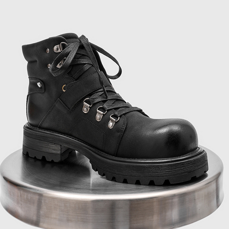 Sepatu Bot Kulit Pria Bermerek - Men'S Fashion Luxury Brands ulasan dan harga