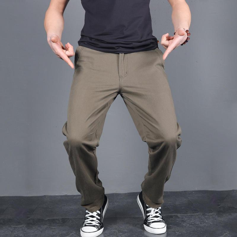 Celana Kasual Solid Musim Semi - Chino Pants Men ulasan dan harga