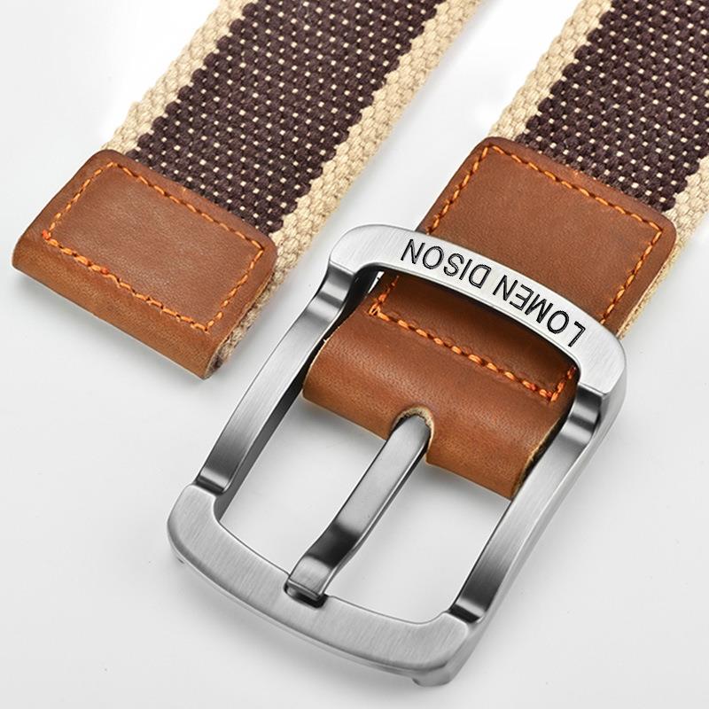 Sabuk Nilon Tebal, Sabuk Kanva - Men Fashion Jeans ulasan dan harga