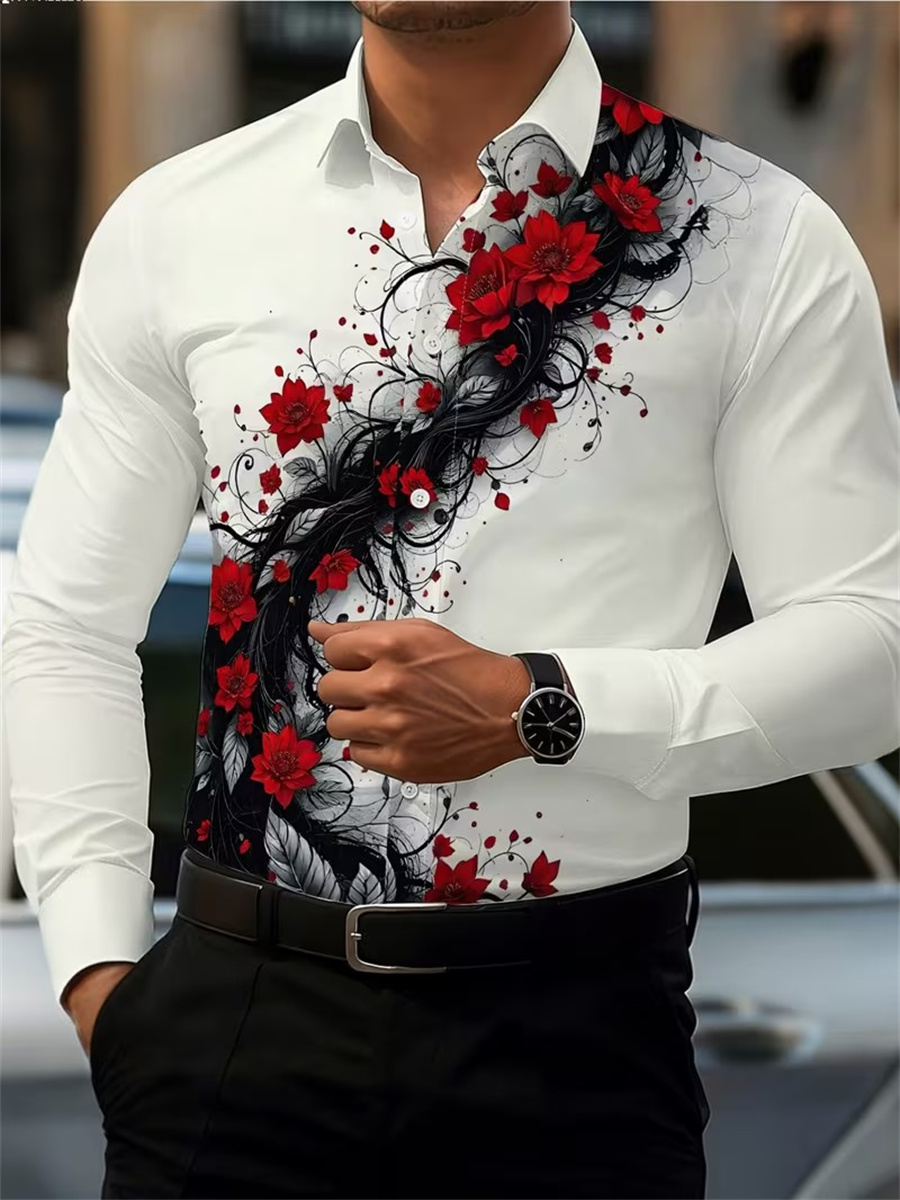 Kemeja Pria Lengan Panjang Mot - Mens Fashion Summer ulasan dan harga