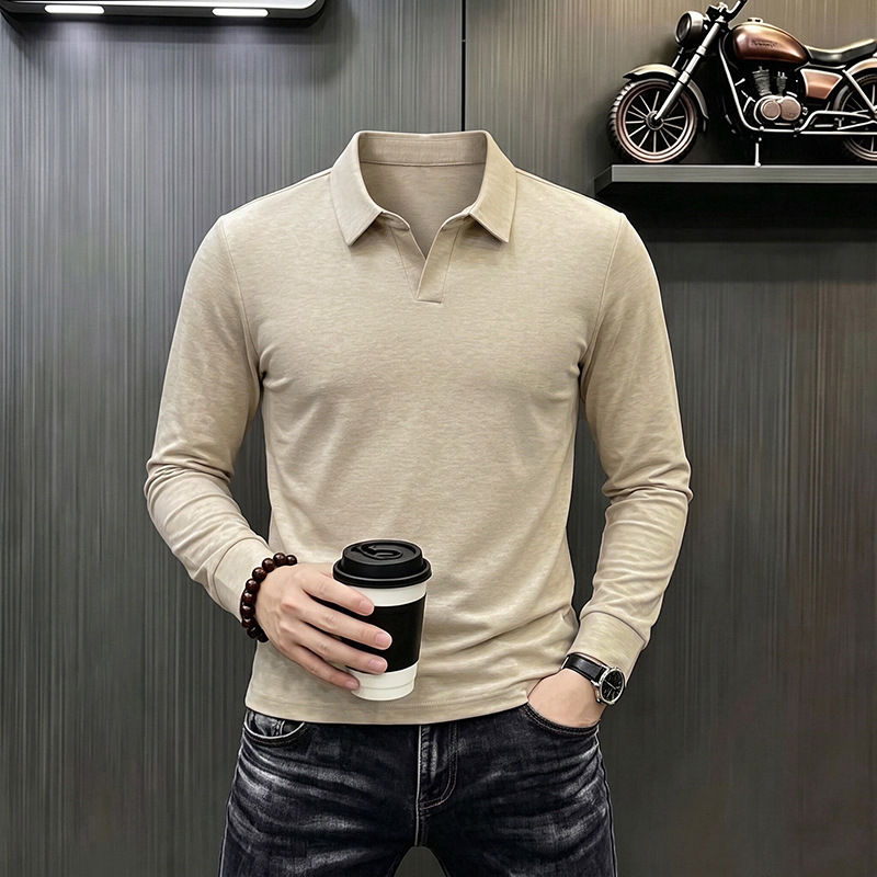 Kaos Lengan Panjang Kasual Bis - Mens Fashion Summer ulasan dan harga