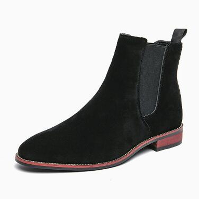 Sepatu Chelsea Kulit Asli Sued - Men'S Fashion Luxury Brands ulasan dan harga