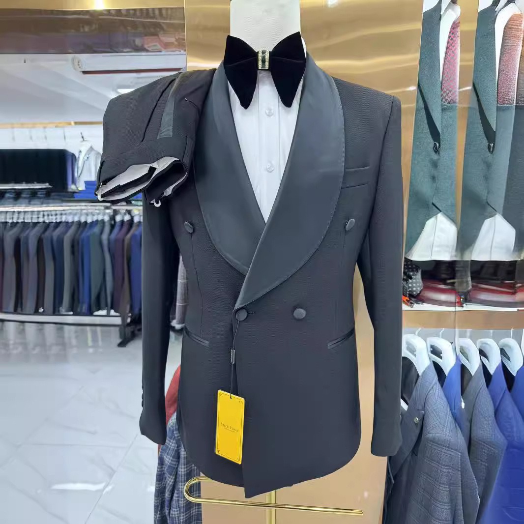 Setelan Jas Pria Elegan Pakaia - Slim Fit Blazer Men ulasan dan harga