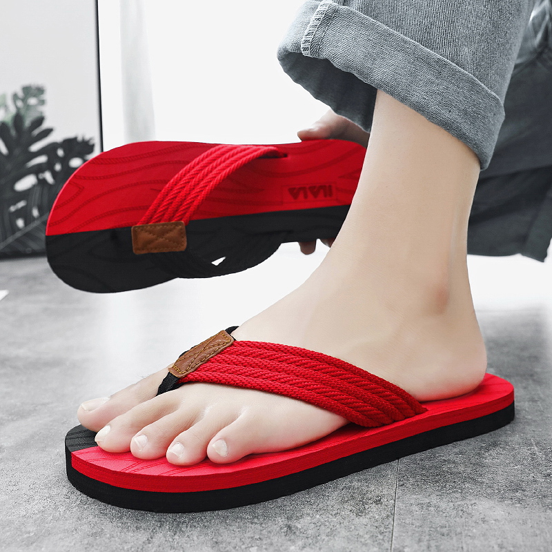 Sandal Jepit Fashion Sederhana - Men'S Fashion Footwear ulasan dan harga