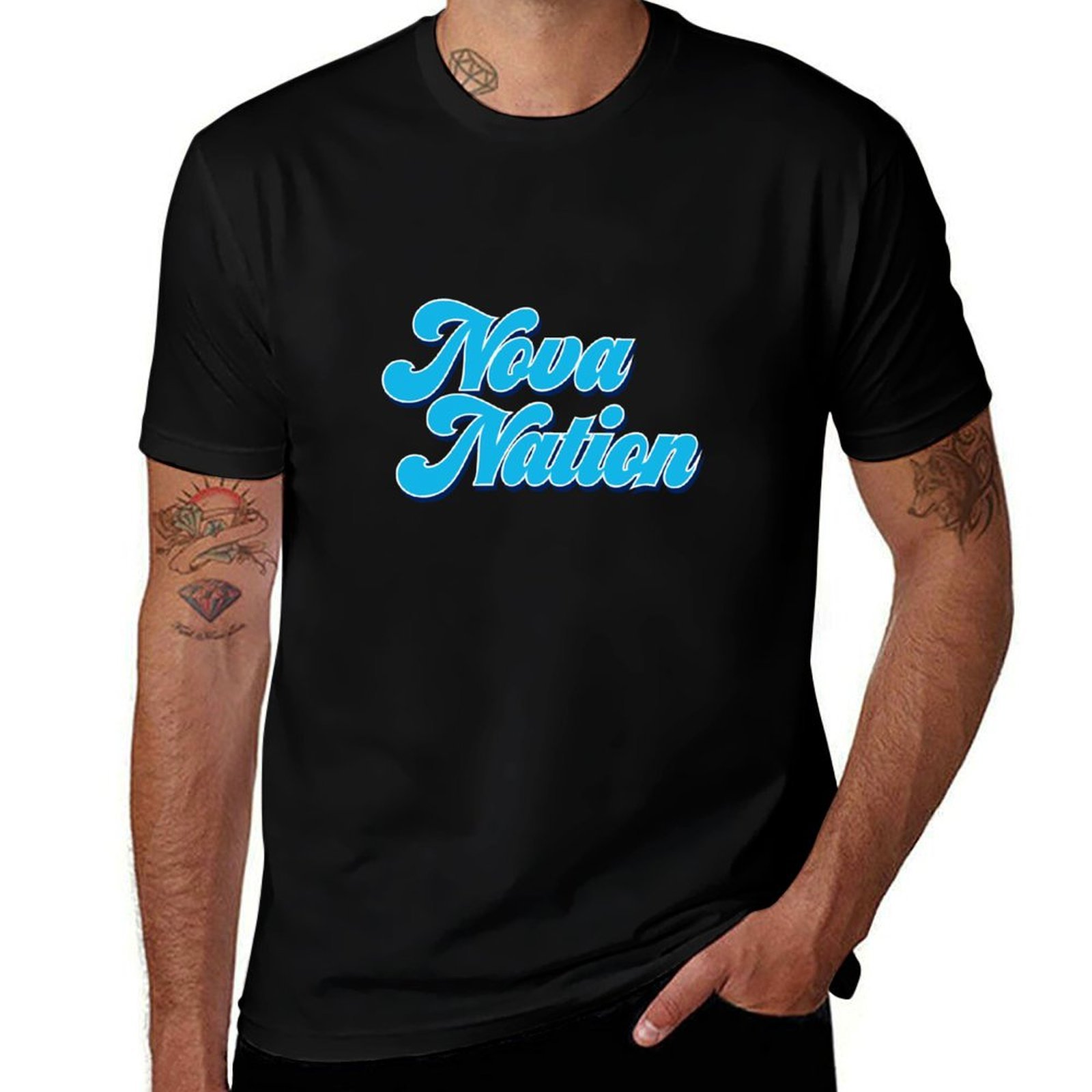 Kaos nova nation Kaos Kasual F - Men'S Fashion Nova Shirts ulasan dan harga