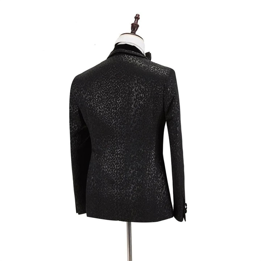 Setelan Pria Berkancing Dua Ba - Slim Fit Blazer Men ulasan dan harga