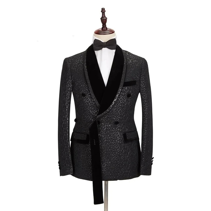 Setelan Pria Berkancing Dua Ba - Slim Fit Blazer Men ulasan dan harga
