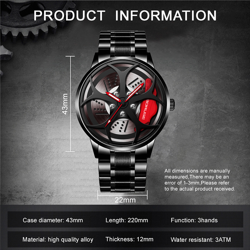 Jam tangan velg pria, 2 buah S - Men'S Fashion Hub ulasan dan harga