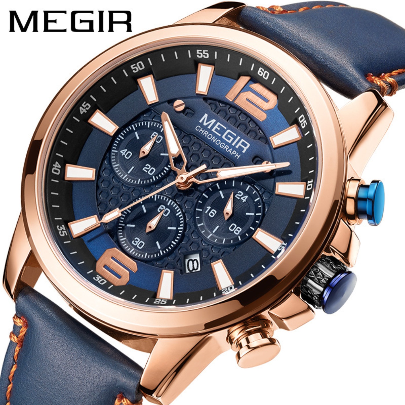 MEGIR 2020 Jam Tangan Mewah Ja - Men'S Fashion Luxury Brands ulasan dan harga